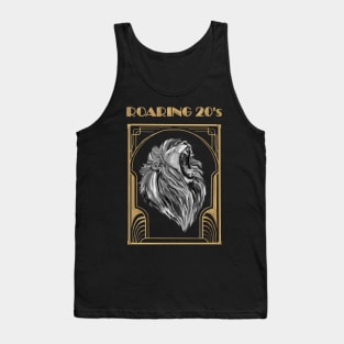 Golden Age of the Roaring 20's Lion Tank Top